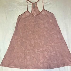 Floral pink baby doll